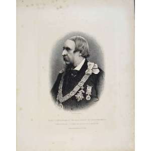  Marquess Londonderry Portrait Master Durham Old Print 