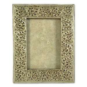    Aluminum and wood picture frame, Forest (3.5 x 5)