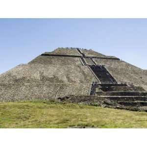  Pyramid of the Sun, North of Mexico City, Mexico Premium 