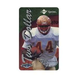   Card $2. Assets Series #2 (1995) William Floyd (03/31/96) SPECIMEN