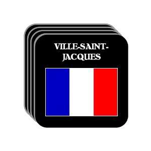  France   VILLE SAINT JACQUES Set of 4 Mini Mousepad 