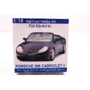  Gateway Global Ltd. 1/18 Porsche 996 Cabriolet Metal Model 