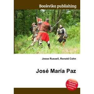  JosÃ© MarÃ­a Paz Ronald Cohn Jesse Russell Books