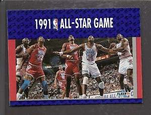 All Star Game Basketball 1991 Fleer #237  