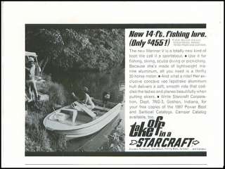1969 vintage ad for Starcraft Boats  329  