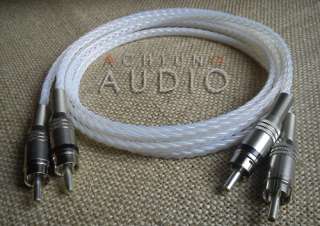Achtung Audio Solid Silver Phono RCA Interconnect 0.5m  