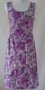 TALBOTS Womens Dress, Amelie Floral PRIN, Cotton, Size 6,8,10,12 
