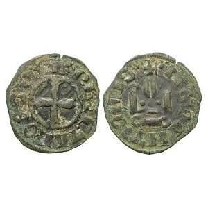   Philip of Taranto, 1294   1313; Billon Denier Tournois Toys & Games