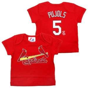  Infant St. Louis Cardinals #5 Albert Pujols `Name and 