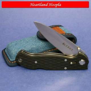 CRKT Lake 111 Lockback Knife With Black Zytel Handles   CR7255Z