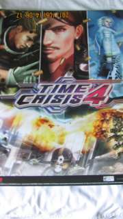 TIME CRISIS 4 GAMESTOP 17 X 22 POSTER NEW  