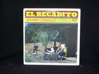 Johnny Canales El Recadito LP Tejano Soul Latin GUTI  