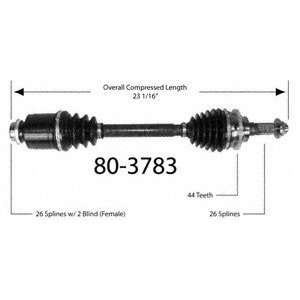  Empi 80 3783 CV Joint Half Shaft Assembly Automotive