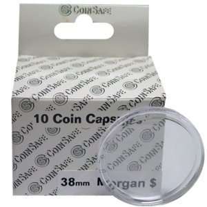    CoinSafe Capsules for Large Dollars, box of 10 (38mm) Toys & Games