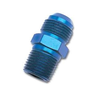   660410 Blue Anodized Aluminum  3AN Flare to 1/8 Pipe Straight Adapter