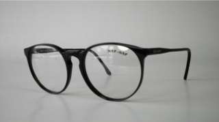 Shiny black panto NAF NAF unisex eyeglasses  F13P  