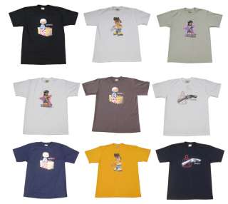 Mens Japanese Street Manga Clothing Anime T shirt All  