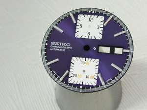 Dial for Vintage SEIKO Chronograph Mens watch 6138 0030  