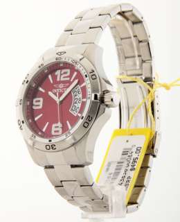 0084 Mens Invicta New Sport 10ATM Stainless Steel Date Bracelet Watch 