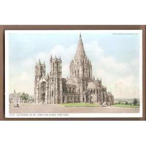    PostcardCathedral St John The Devine New York City 