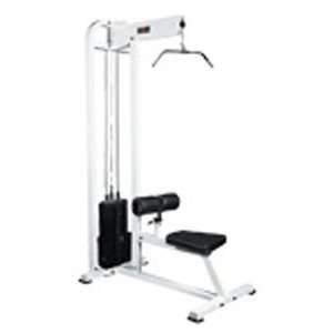    ST Lat Pulldown   White 300 lb weight stack
