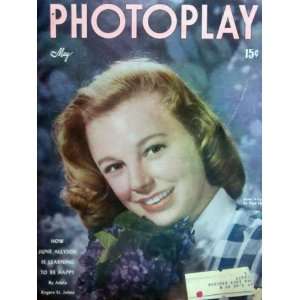  JUNE ALLYSON May 1947 Photoplay Magazine Photoplay Books