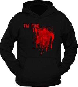 Fine Bloody Heart Blood Zombie Flesh Funny T Shirt Hoodie  