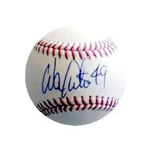  Warren Cromartie autographed Baseball