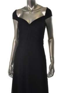 Lauren Ralph Lauren NEW Black Versatile Dress Embellished Ruched 6 