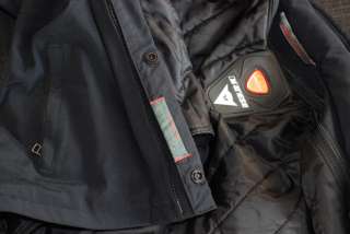 DAINESE ladies armoured thermal textile jacket size EU 40  