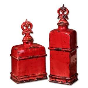   by 4 3/4 by 5 1/2 Inch Amon Containers, Set of 2