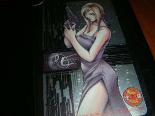 Parasite Eve Aya Brea Phone Card Official 1998 SQUARE  