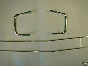 Mopar 68 Charger Grille Trim Mouldings 1968 Grill NEW  