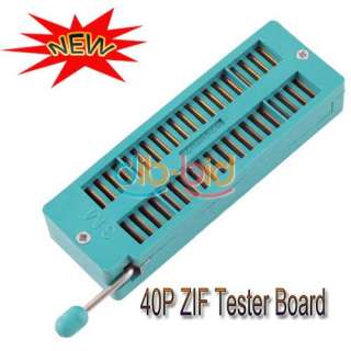 New Universal 40P 40Pin ZIF ZIP DIP IC Test Tester Board Socket  