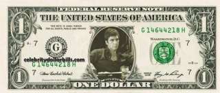   PACINO #1 CELEBRITY DOLLAR BILL UNCIRCULATED MINT US CURRENCY  