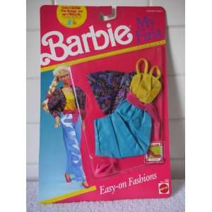    My First Barbie Easy On Fashions #4839 (1990) Toys & Games