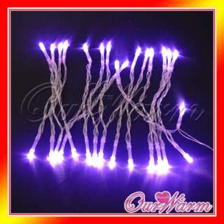 Purple 3M 30 LED Battery String Light Xmas Party Decor  
