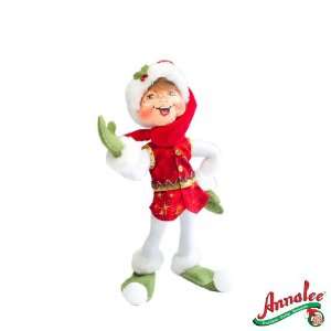  9 Wht Christmas Delights Elf by Annalee