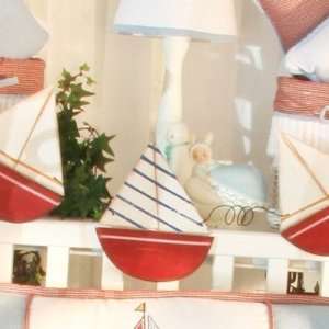  Sail Away White Candlestick Lamp