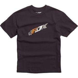  Fox Racing Youth Technicolor Yawn T Shirt   X Large/Purple 