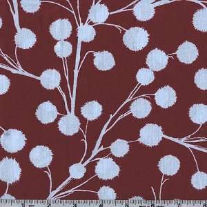  45 Wide Chestnut Hill Chestnut Branches Eggplant Fabric 