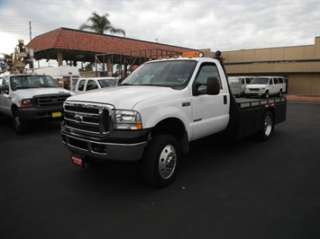 2004 Ford F350 Dsl 4x4 7.3L Powerstroke 12 Flat Bed   Photo 1   Norco 