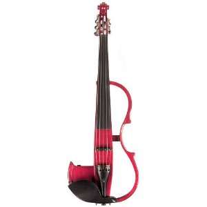   EV 205 Electric 5 String Pearl Red 4/4 Violin Musical Instruments