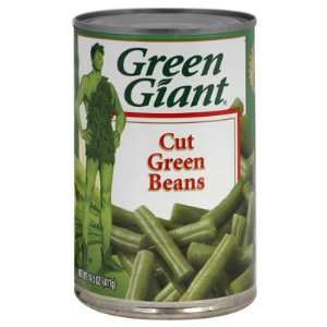 Green Giant Cut Green Beans 14.5 oz (Pack of 24)  Grocery 
