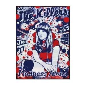  Killers   Denver, Co 2009   18x12 inches   Concert Poster 
