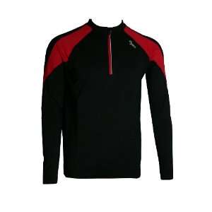   Thermo Black With F1 Red Running Shirt 8699 Size L 