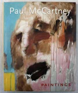 PAUL MCCARTNEY THE BEATLES SIGNED AUTHENTIC PAINTINGS BOOK PSA/DNA 