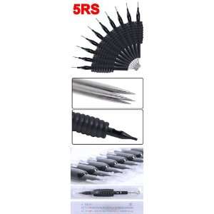  50x Round Shader Disposable Tattoo Needles Tubes 5RS 