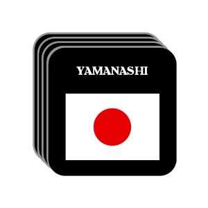  Japan   YAMANASHI Set of 4 Mini Mousepad Coasters 