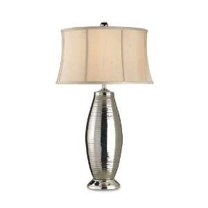  Currey & Company 6372 Argento Table Lamps in Silver 
